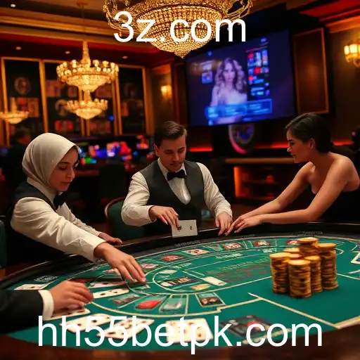 Explorando a Emoção do Live Casino no hh55bet
